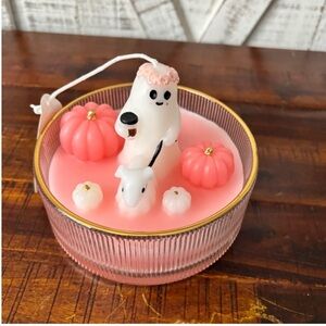 TikTok Viral Ghost Walking Dog Candle Summerween Decor